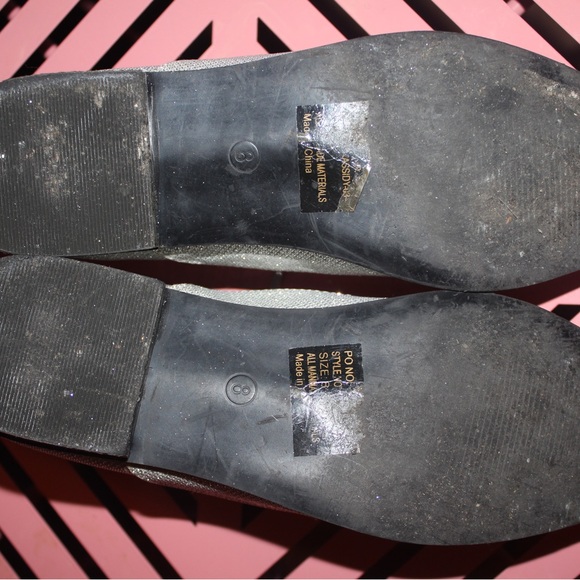 Silver Gliiter Loafer - Picture 8 of 11